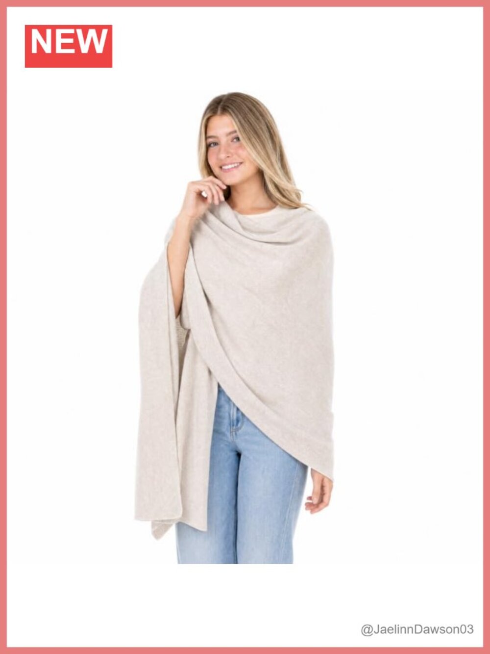 Cashmere Wool Blend Wrap Pashmina Shawl Scarf Travel 78x27